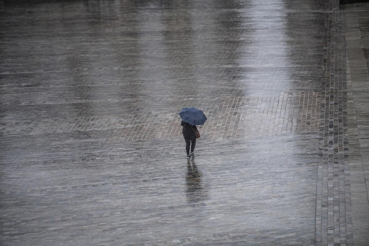 Fotogalería | Así afecta el temporal de lluvia y viento en Cáceres