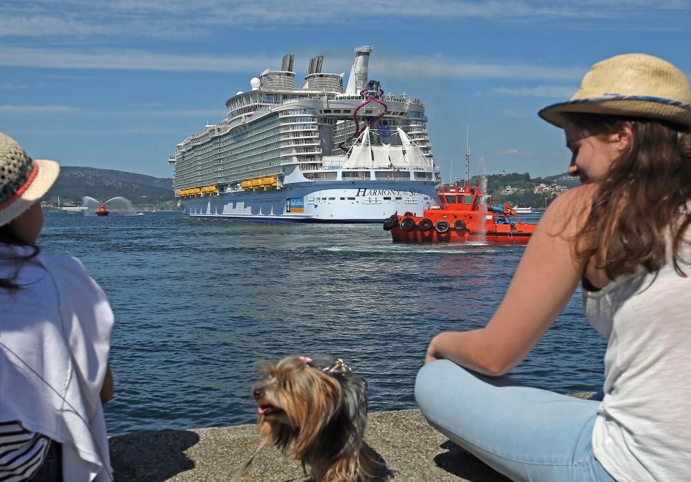 Vigo, lleno de cruceristas