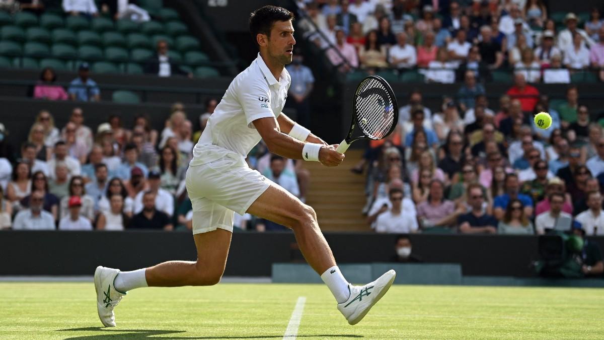 Djokovic, durante esta edición de Wimbledon