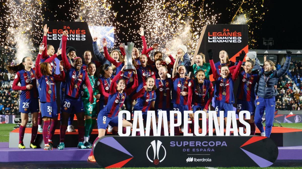 El Barça se proclama campeón de la Supercopa