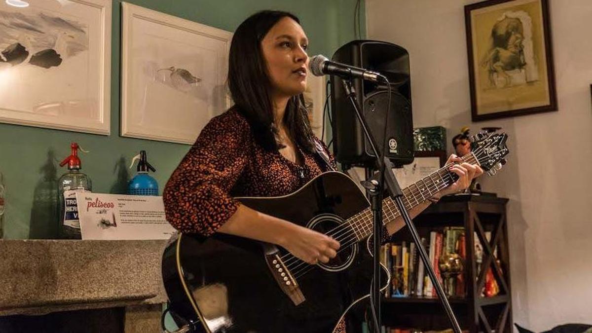 Sanny es una de las artistas que canta hoy en el festival solidario de Entreculturas.