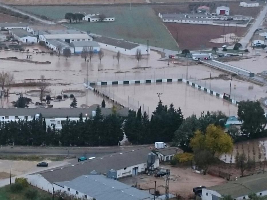 Inundaciones en Teba