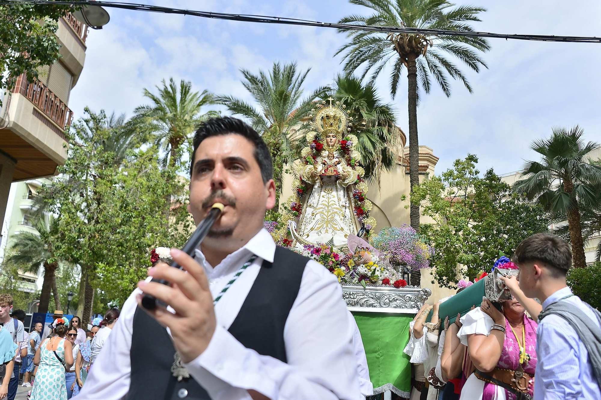 Salida de La Romería del Rocío