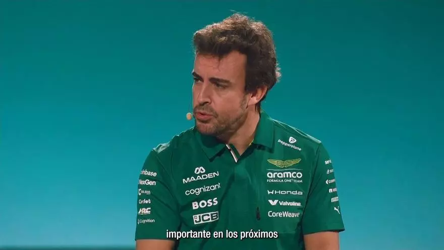 Alonso, en la presentación del AMR26: "Siento que es el comienzo de algo importante para los próximos años"