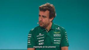 Alonso, en la presentación del AMR26: Siento que es el comienzo de algo importante para los próximos años