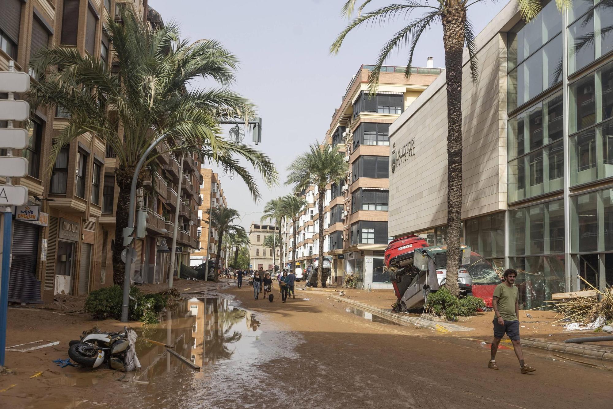 La devastación en Paiporta tras la catástrofe
