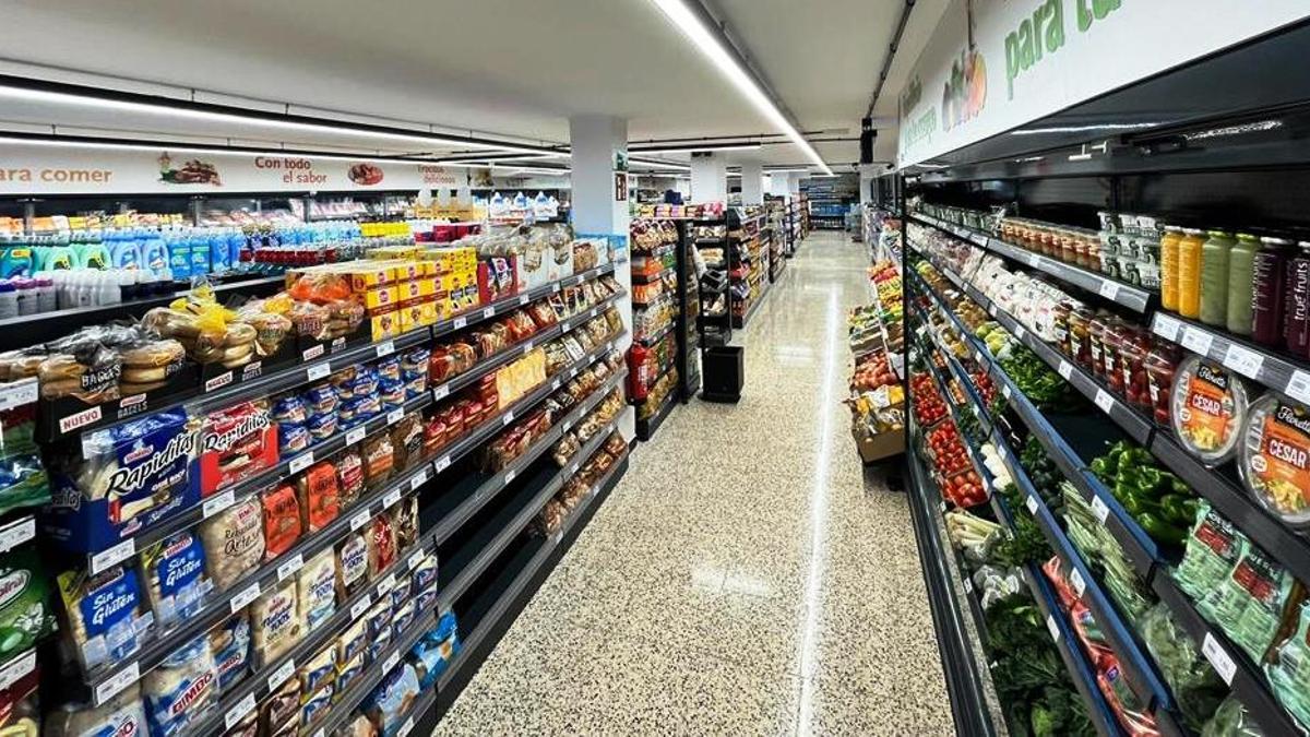 Imatge d’un supermercat Suma a Catalunya.