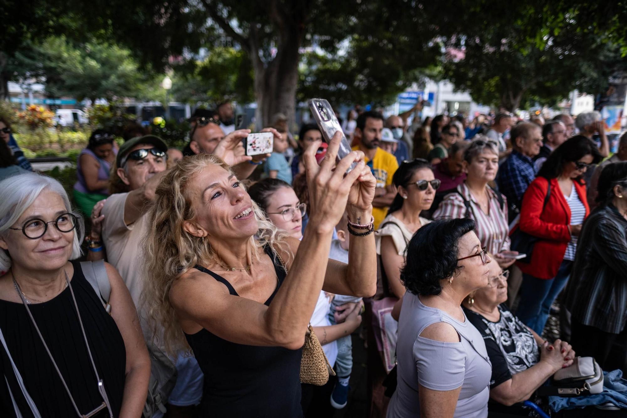 Solemne izado de la bandera por el 300 aniversario de la Capitanía General de Canarias