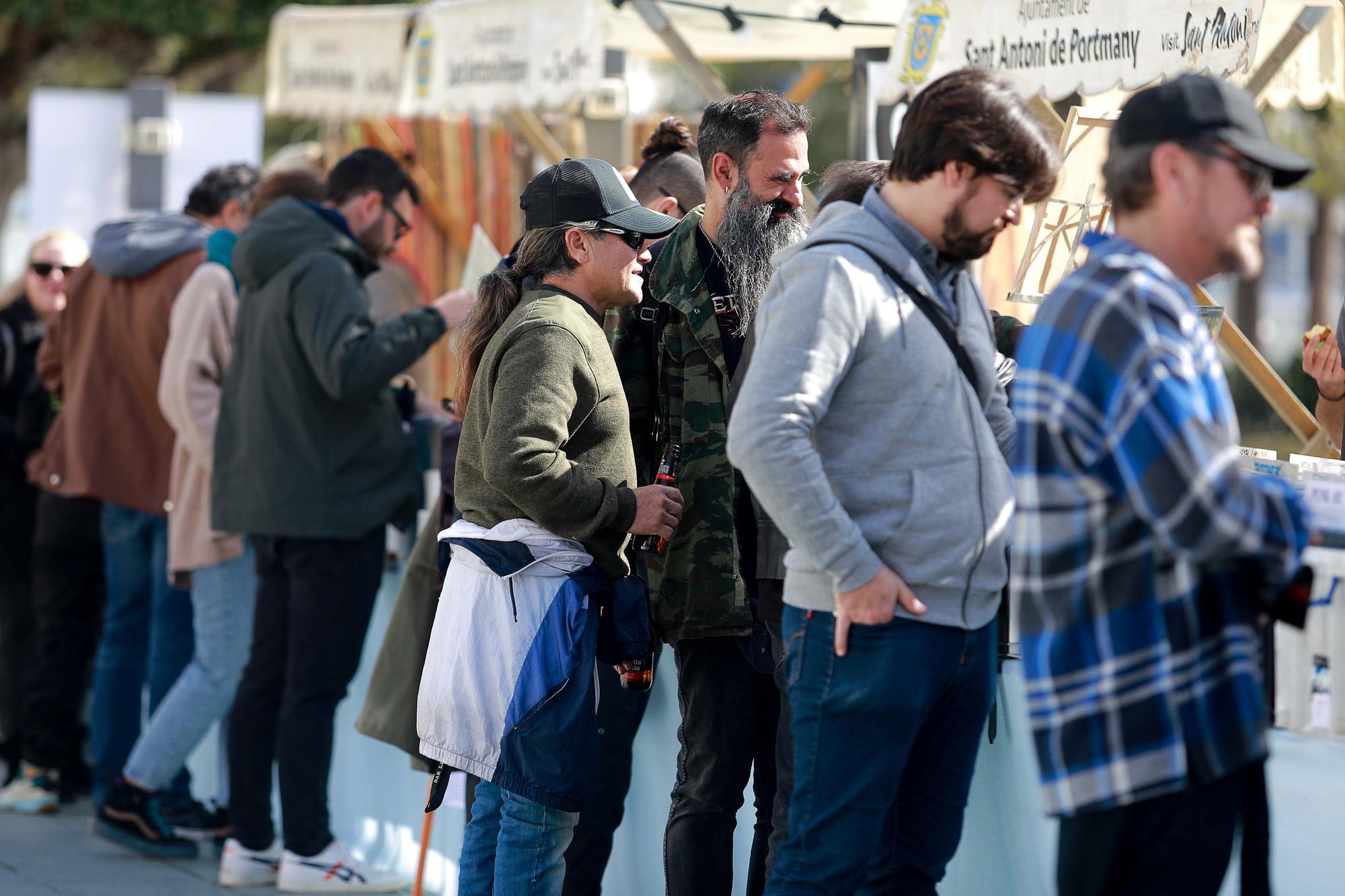 Galería de la feria del Disc celebrada en Sant Antoni, en Ibiza