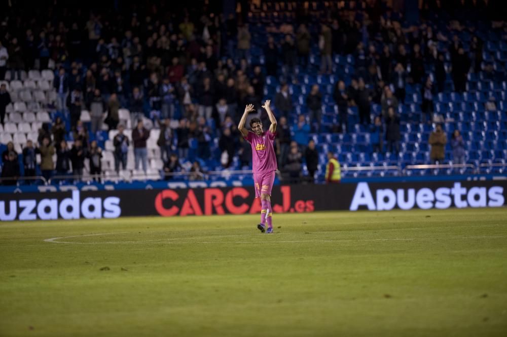 Valerón vivió un regreso muy especial a Riazor