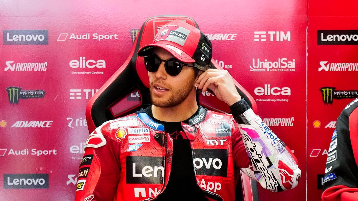 Enea Bastianini, piloto del Ducati Lenovo Team