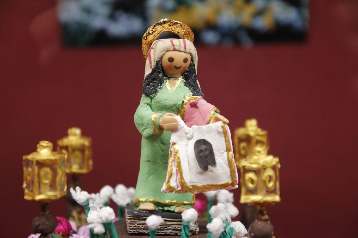 La Verónica que desfila con la cofradía del Nazareno en la Madrugada.