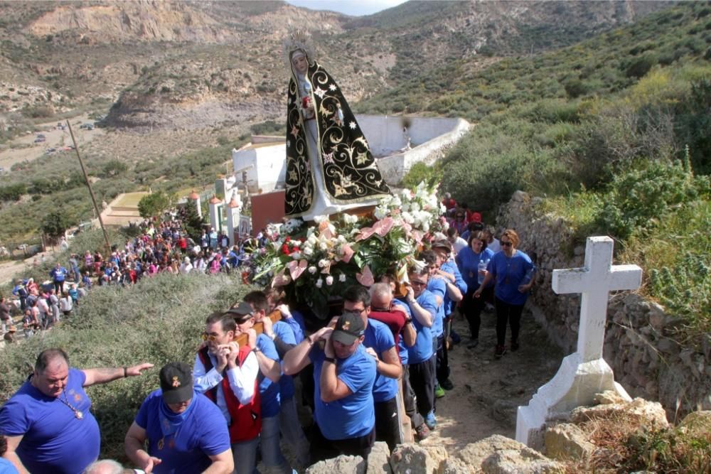 Subida de la Virgen de la Soledad al Calvario