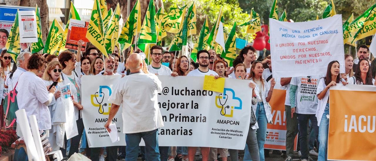 Manifestación de médicos