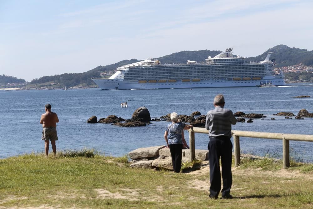 Vigo, lleno de cruceristas