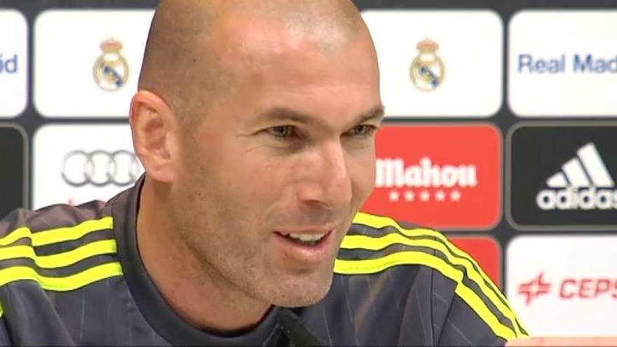 Zidane: "Me molesta que se critique a James"
