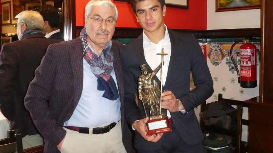 El torero Colombo, premiado en Gijón