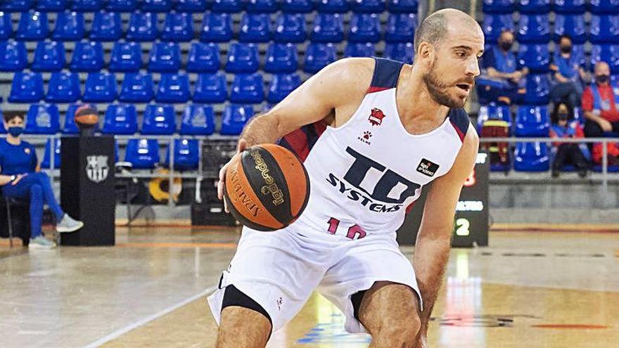 Quino Colom, en un encuentro reciente con el Baskonia.