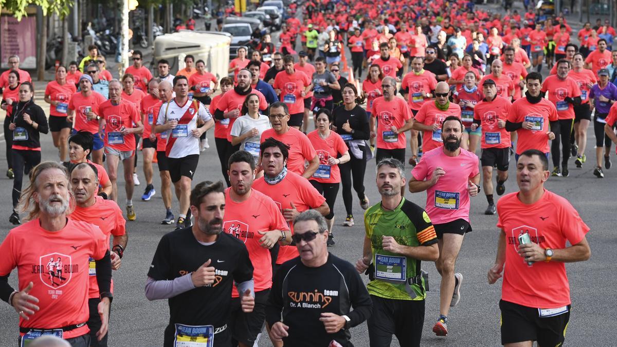 99 edición de la carrera Jean Bouin. Búscate en las fotos.