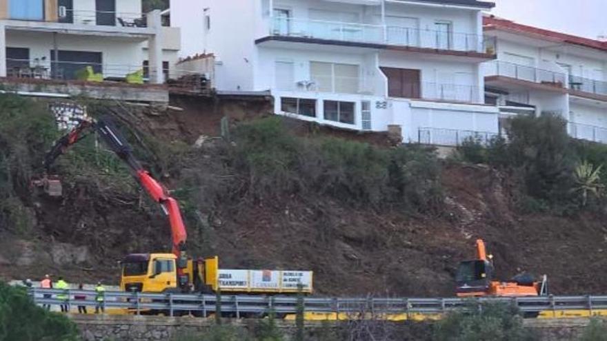 SOS Costa Brava atribueix els despreniments de la llevantada a Llançà a la construcció en "llocs impossibles"