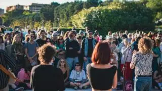 El buen tiempo impulsa el inicio de un Zaragoza Florece más grande y abierto a la ciudad: “Es espectacular, el festival más bonito de todos”