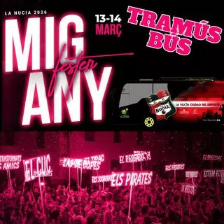 El Mig Any 2026 contará con Tramús Bus por un retorno “seguro”