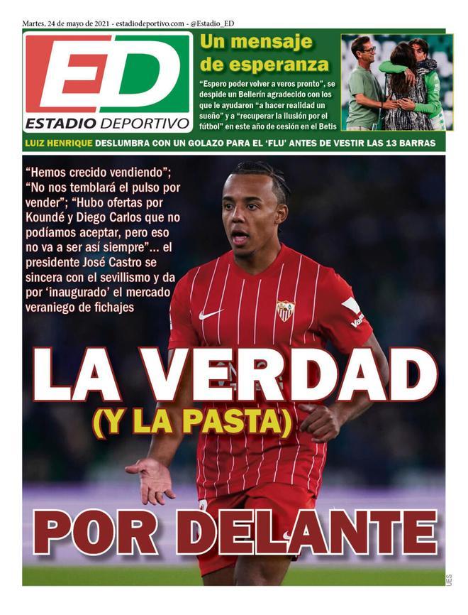 Las portadas de la prensa deportiva de hoy