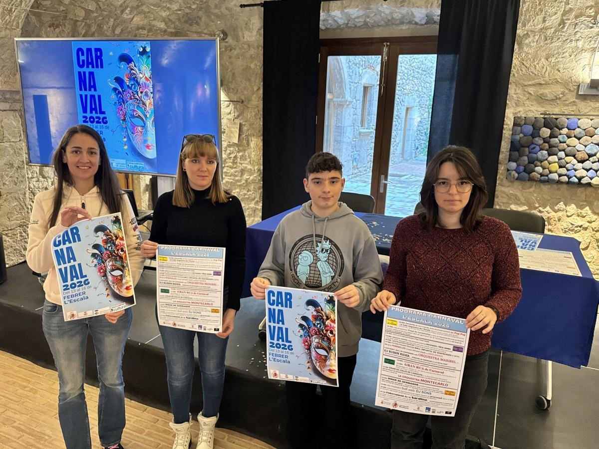 La presentació del Carnaval escalenc 2026.