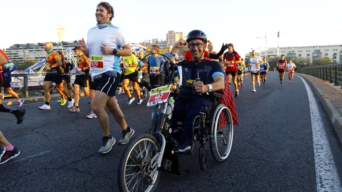 FOTOGALERÍA | Éxito rotundo en el regreso del Maratón de Zaragoza