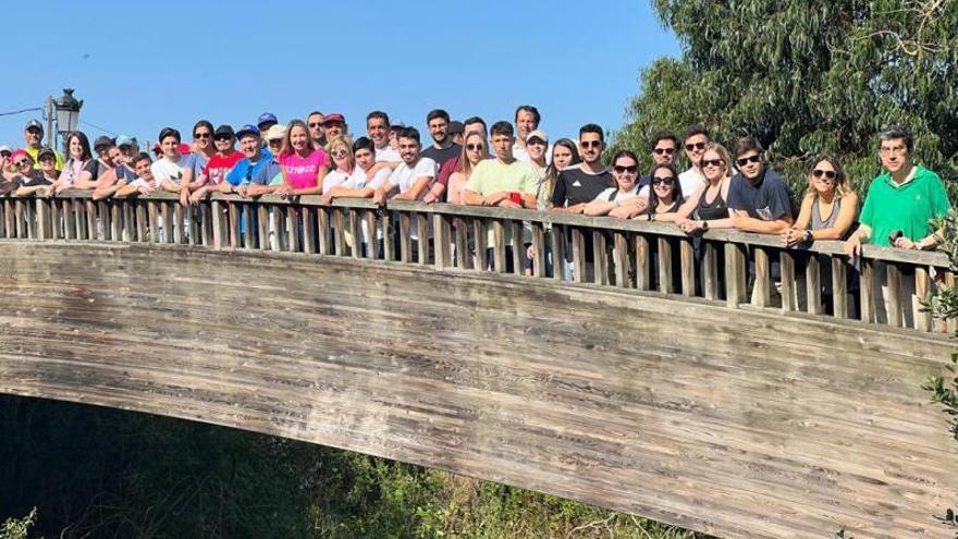 El PP de Vigo recorre el Camino de Santiago por la costa