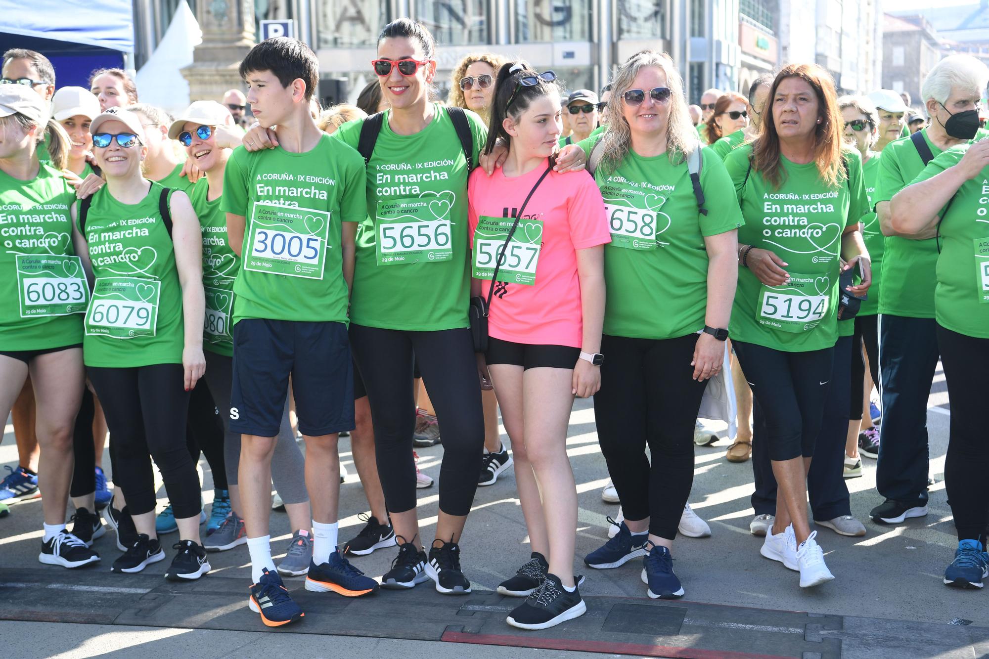 La Carrera contra el Cáncer tiñe de verde la ciudad