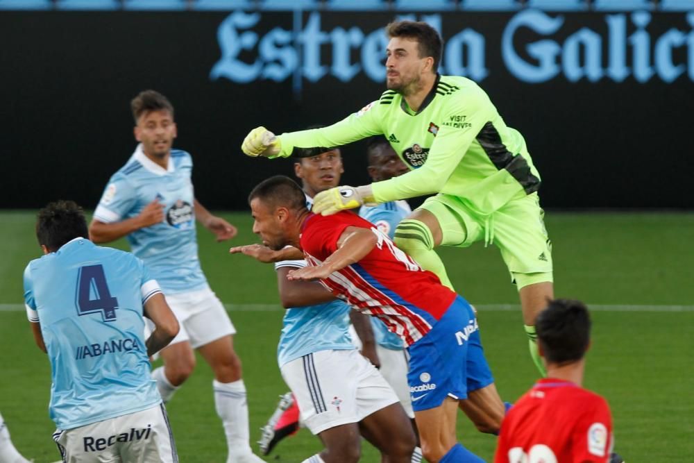 El Celta empata en el último test antes de LaLiga. // Ricardo Grobas