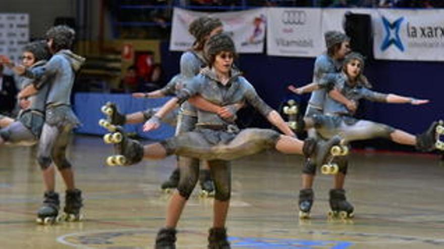 Un moment de la coreografia del CPA Olot.