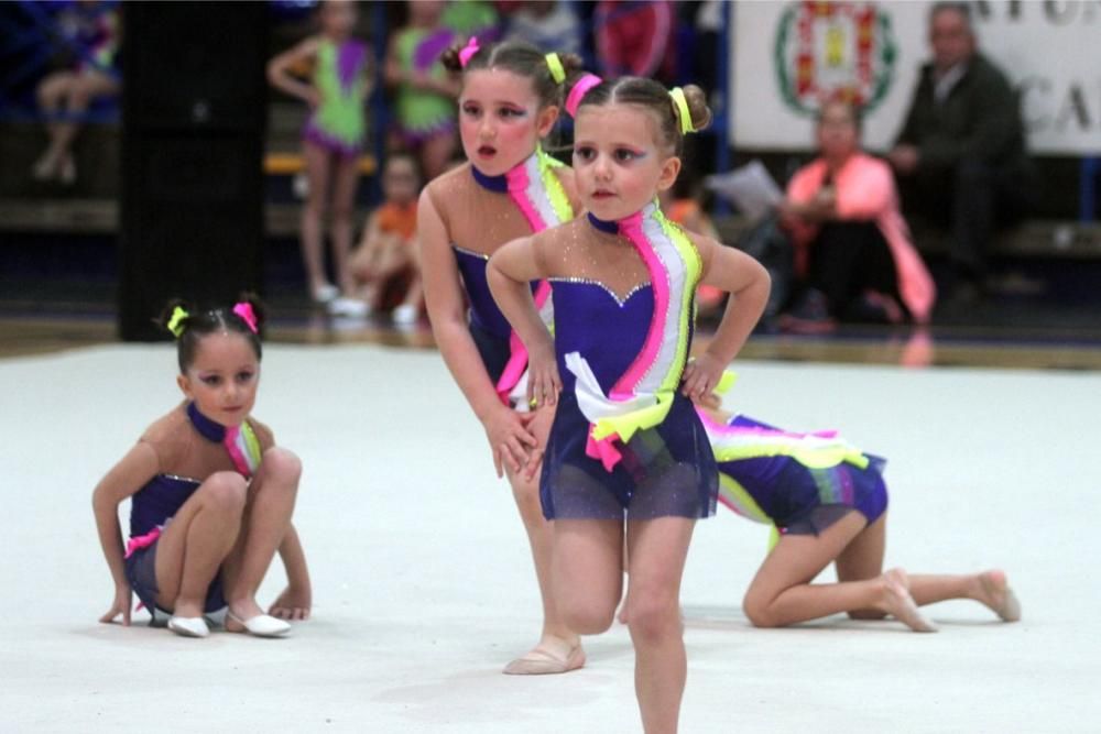 Cartagena celebra la primera jornada de la competición escolar de gimnasia rítmica con más de 1.000 participantes