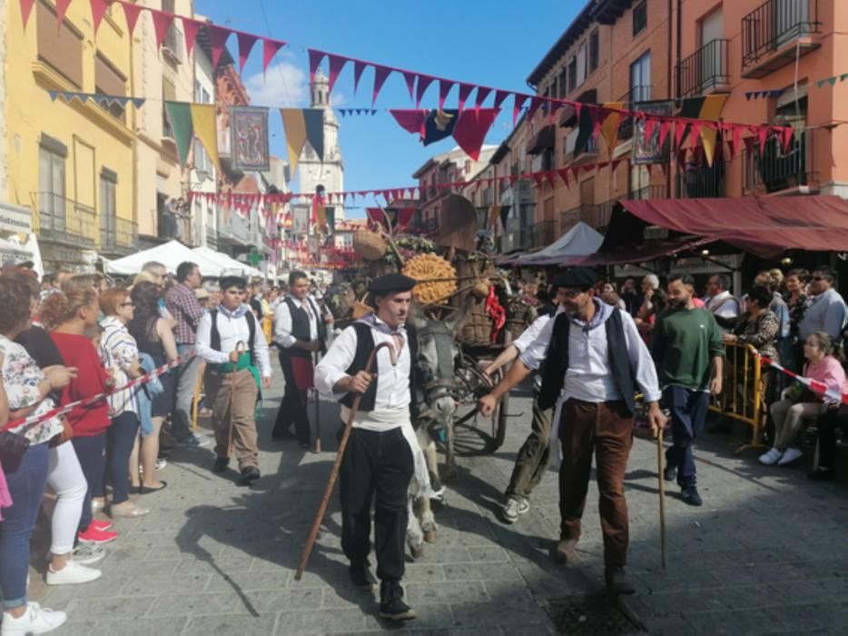 El desfile de carros de Toro, colofón de la Fiesta de la Vendimia