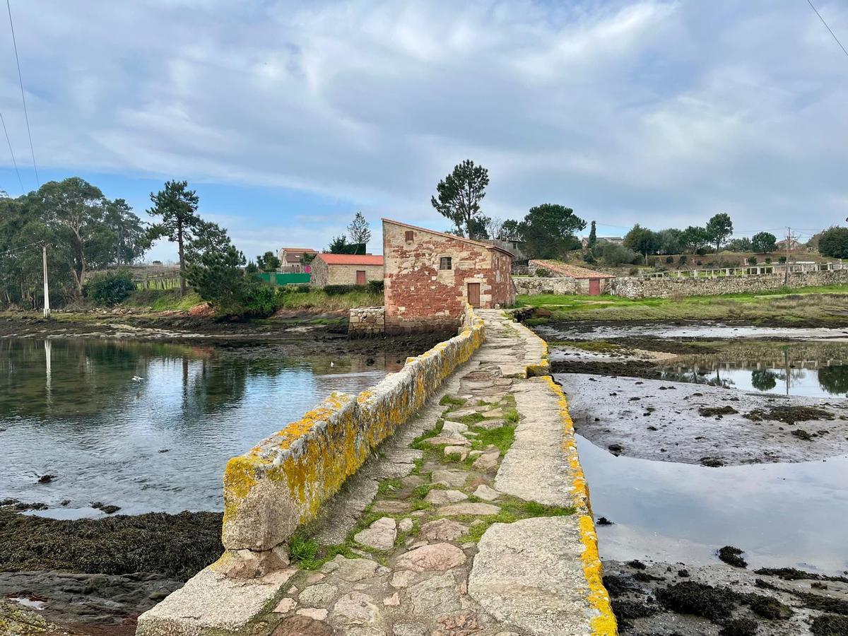 Muíño da Seca de Cambados, el molino de mareas más antiguo de los que se conservan en Galicia