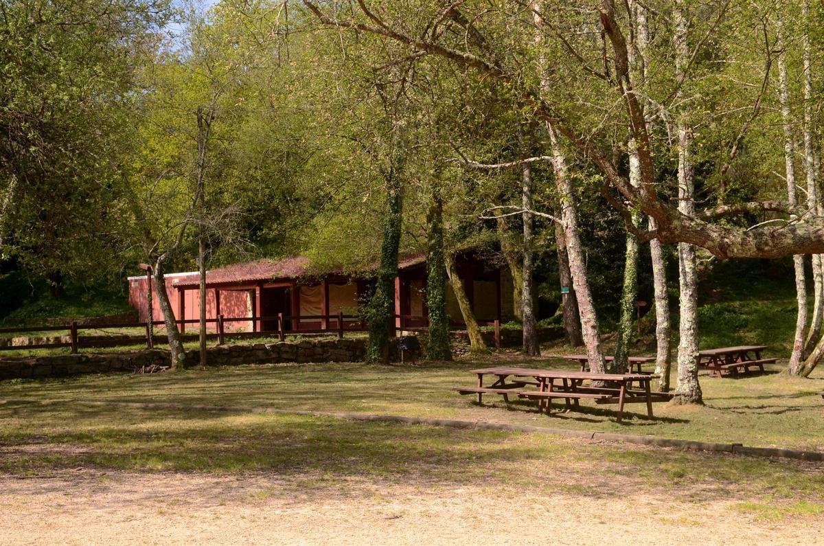 El bar de la Ruta da Pedra e da Auga de Meis en una imagen de archivo.