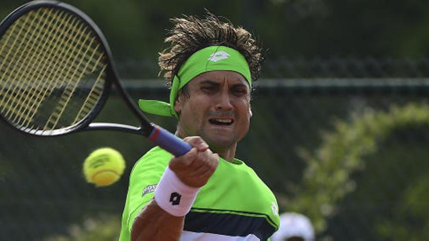 David Ferrer vence en París de forma épica