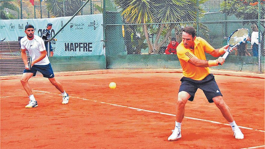 El grancanario David Marrero se queda sin título de dobles