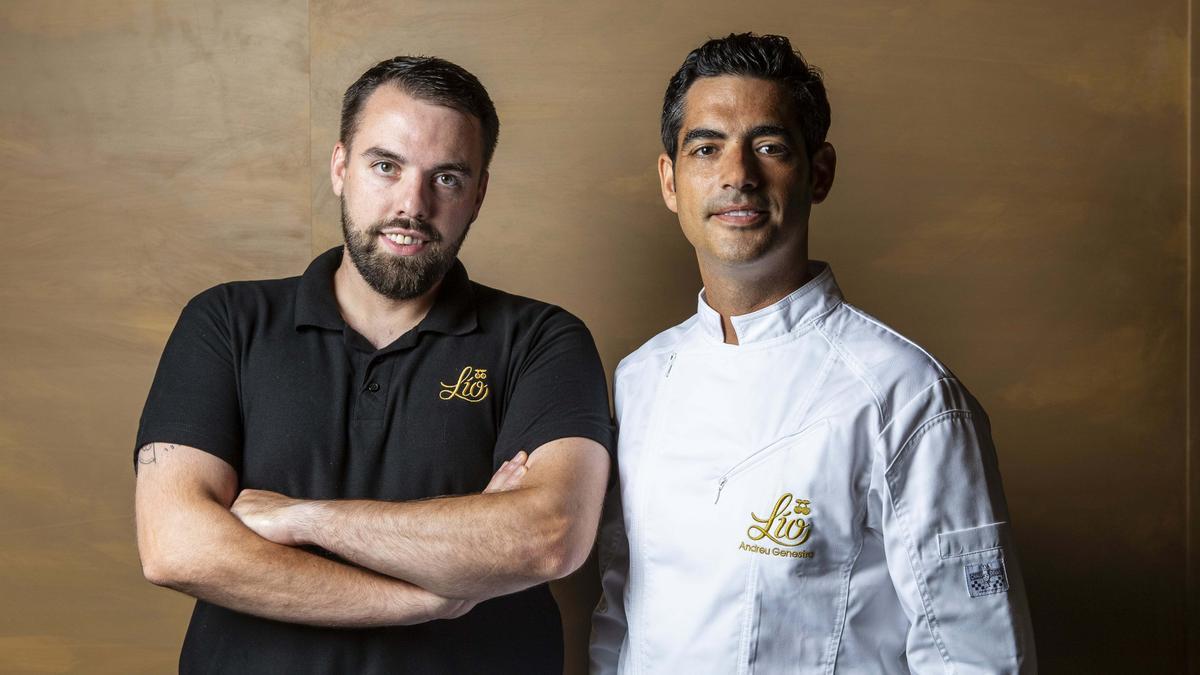 Andreu Genestra y Felip Moreno estarán al frente de la gastronomía de Lío Mallorca.