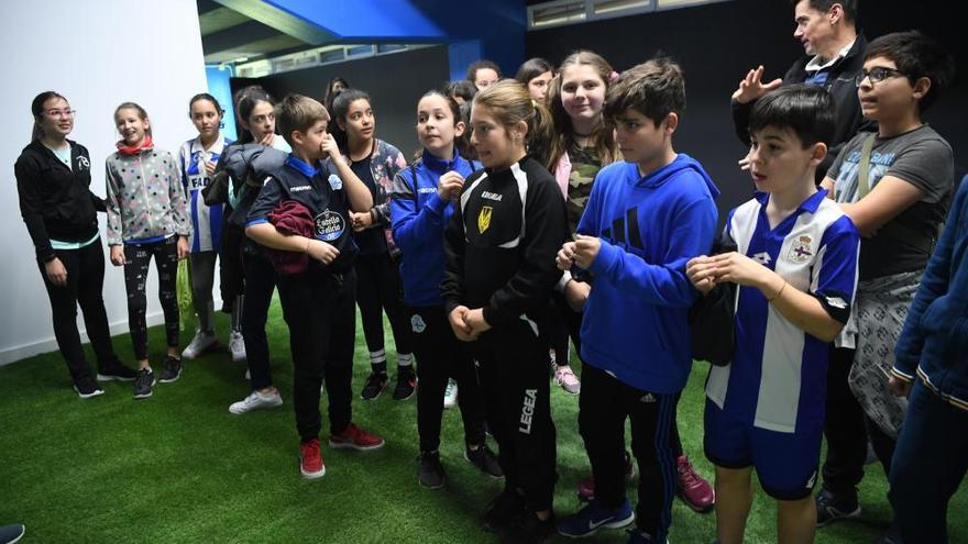 El CEIP Fernández Latorre, en Riazor