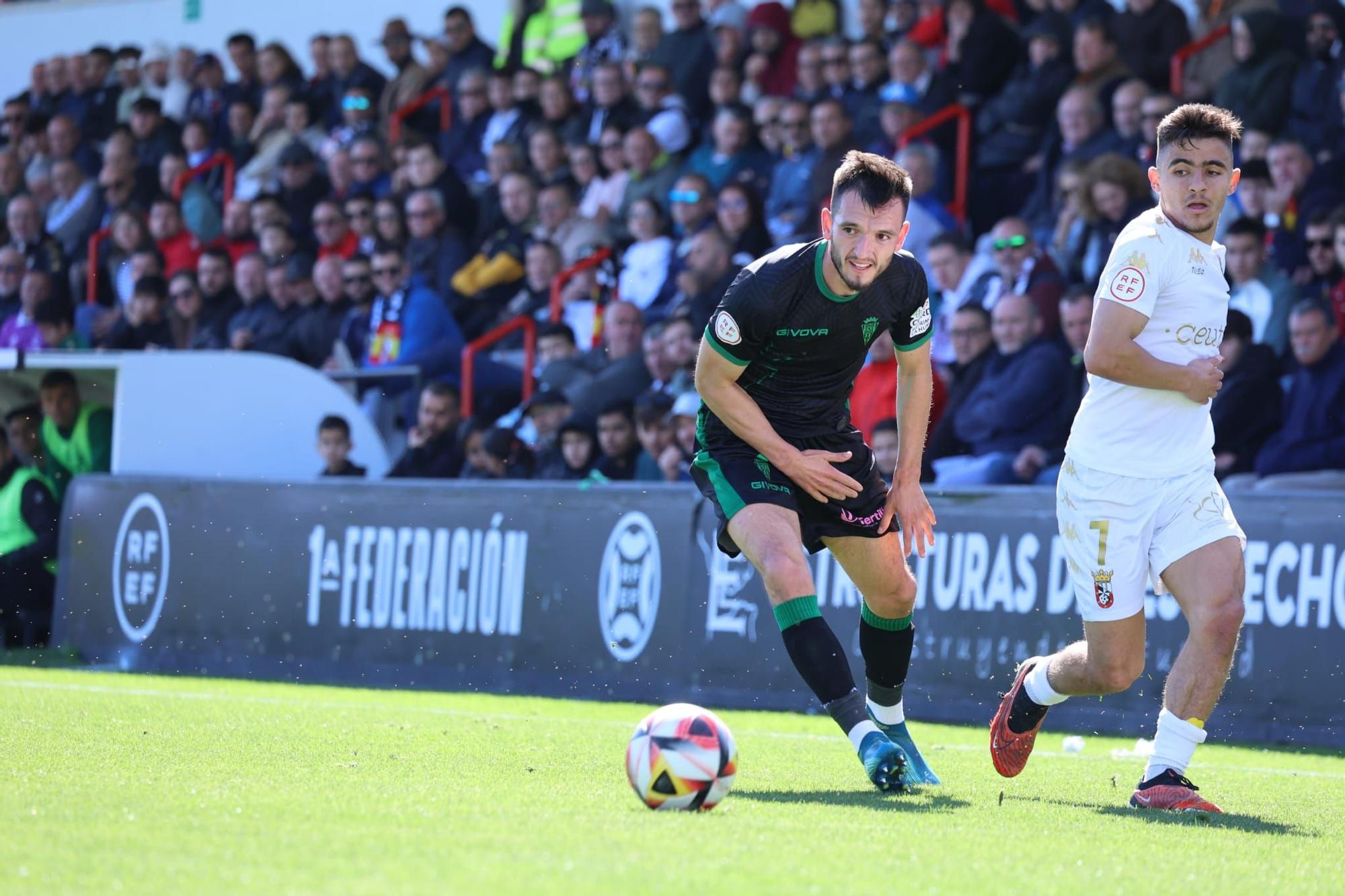 Ceuta-Córdoba CF: el partido de Primera Federación en imágenes