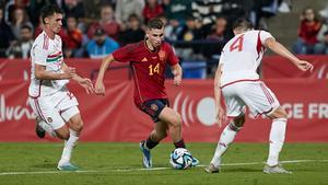 Fermín es una pieza fundamental en la selección española sub 21