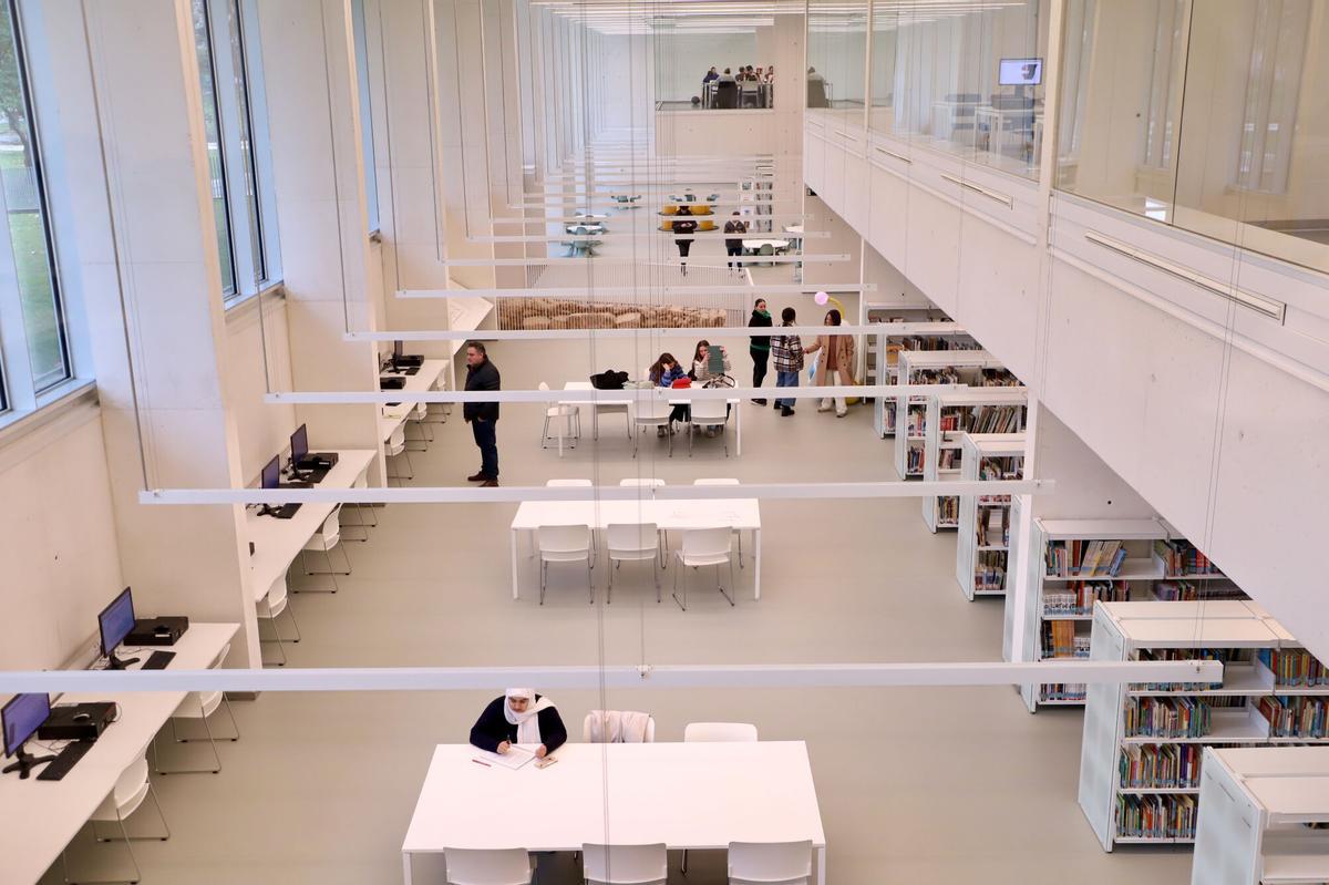 Instalaciones de la Biblioteca Provincial Grupo Cántico.
