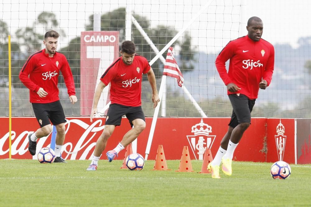 Entrenamiento del Sporting