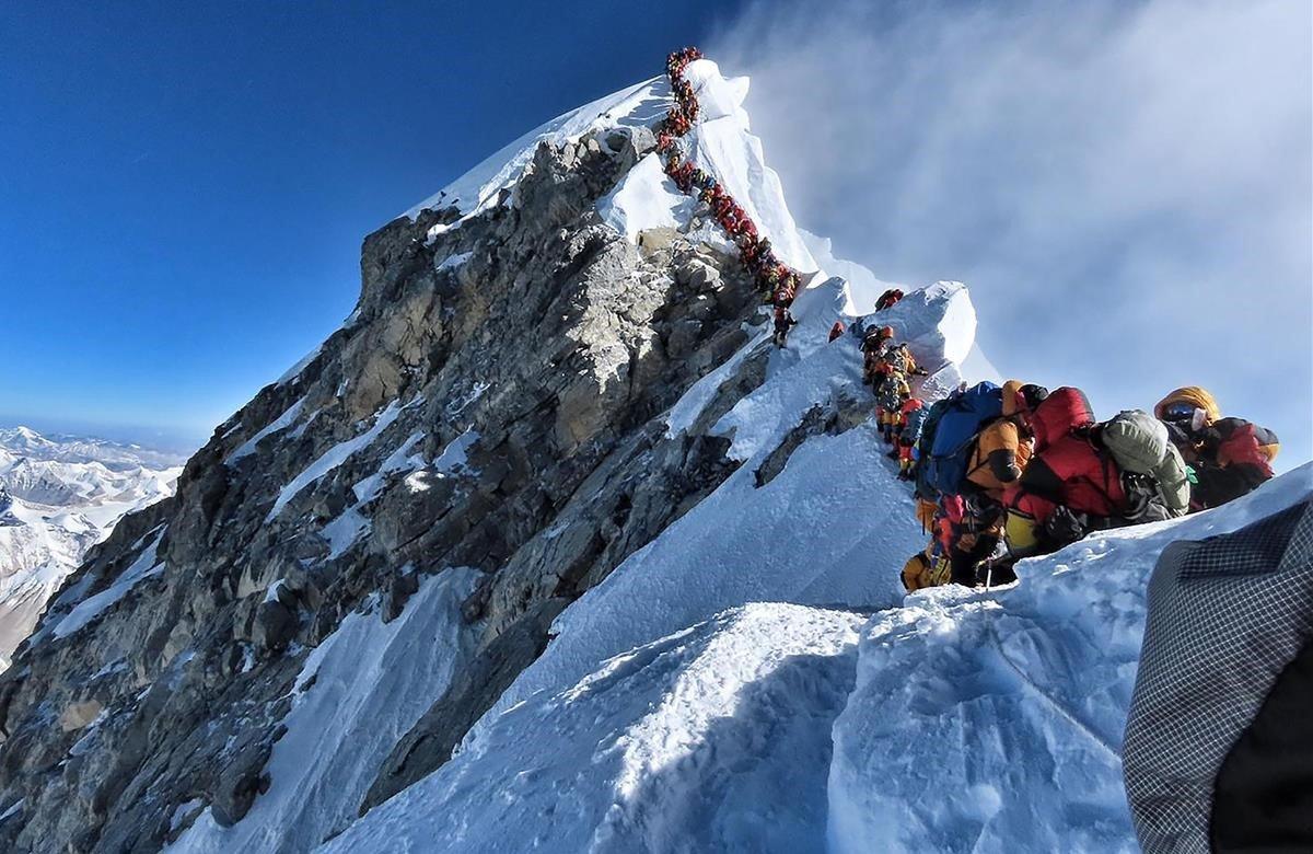 El atasco del Everest.