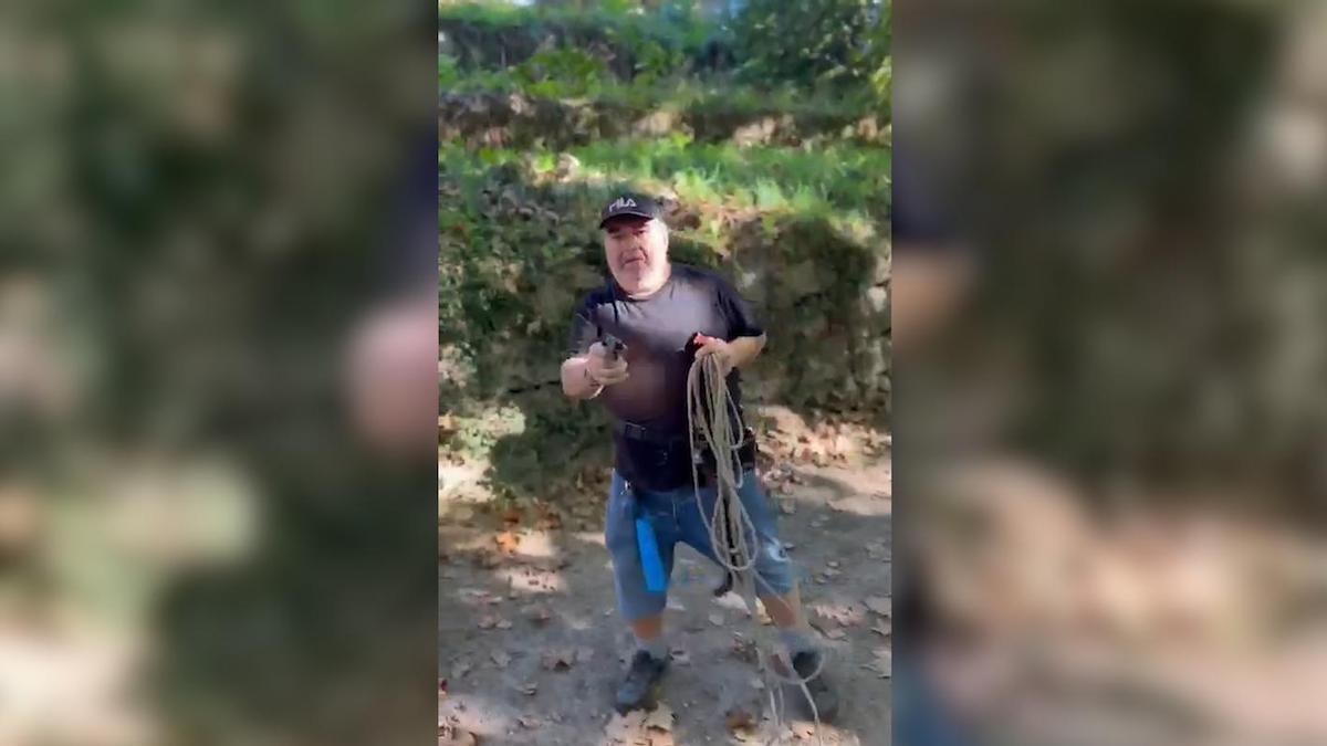 Vídeo completo de los disparos del ex GRAPO a un hombre en el parque de Castrelos