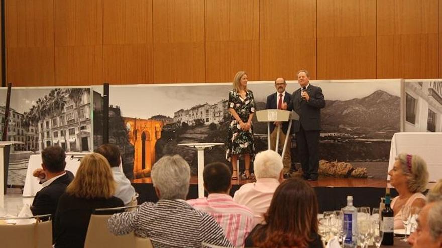 Imagen tomada durante la presentación del libro en el NH de Málaga.