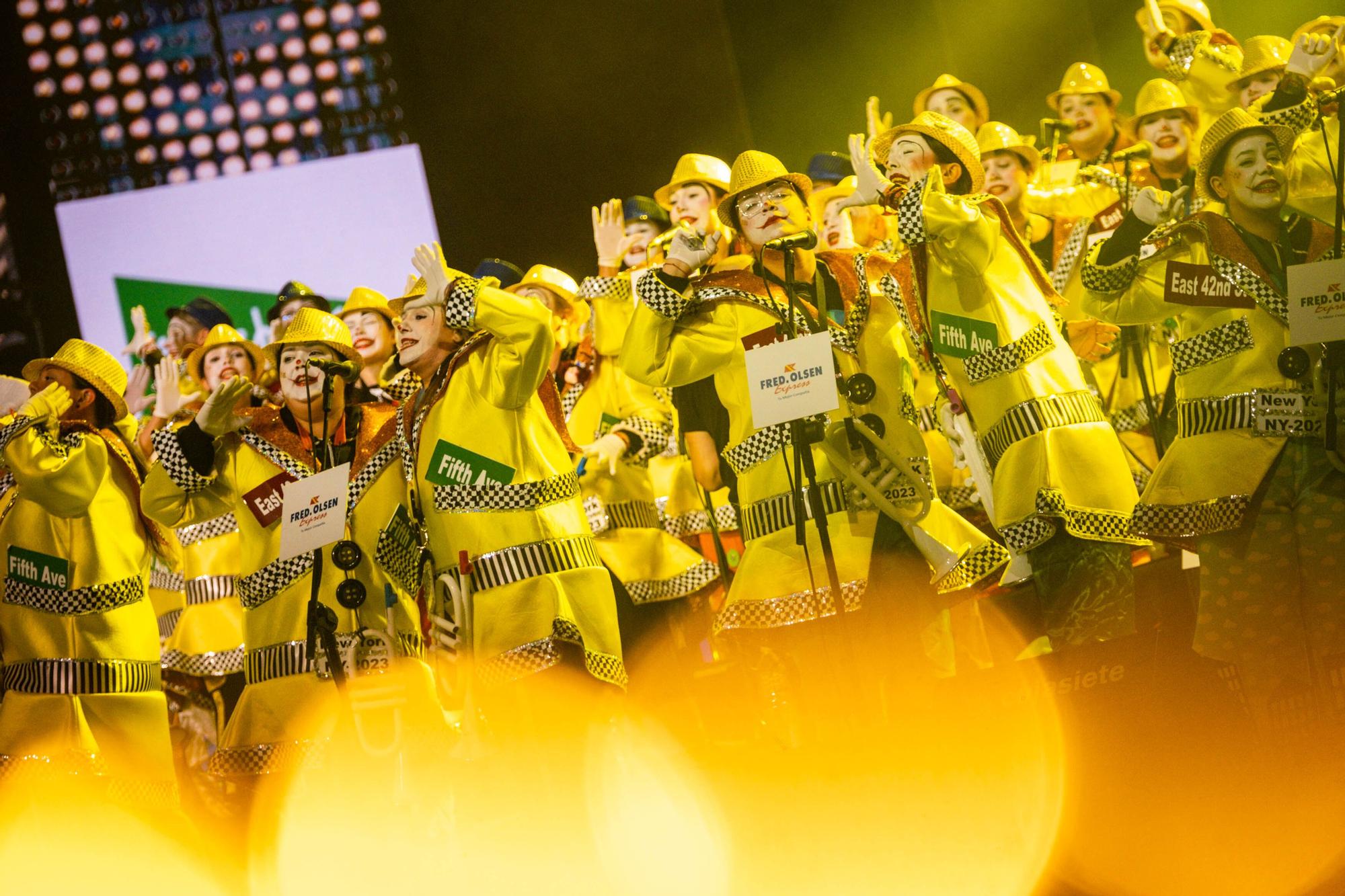 FInal de Murgas adultas del Carnaval de Santa Cruz de Tenerife 2023