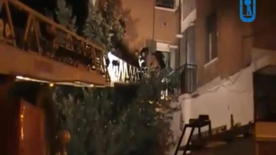 Desalojan a los vecinos de 40 viviendas en Madrid ante el riesgo de derrumbe